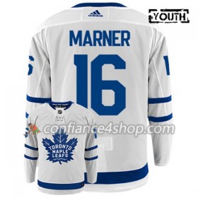 Adidas Maillot de Hockey Toronto Maple Leafs MITCHELL MARNER 16 Blanc Authentic - Enfant